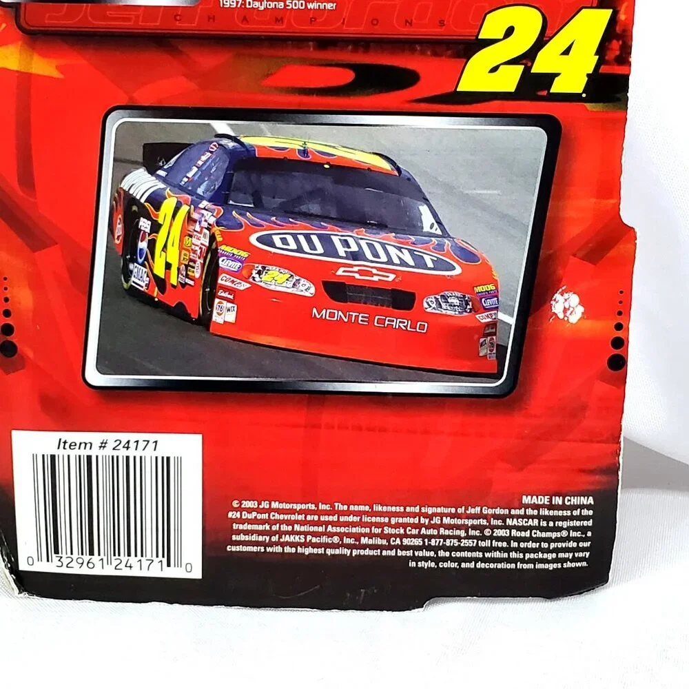 Jeff Gordon NASCAR 2003 Action Figure Limited Edition By Jakks Pacific